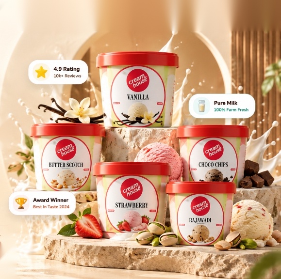 Cream House Artisan Ice Cream 3D Collection